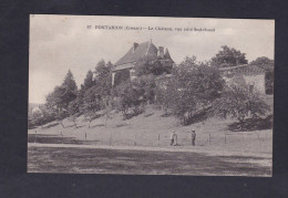 Pontarion (23) - Le Chateau Vue Côté Sud Ouest ( Animée Ed. Pateyron) - Pontarion