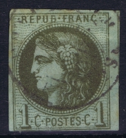 France: 1870 Yv Nr 39 A Used Obl - 1870 Emission De Bordeaux