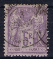 France:  Yv Nr 95  Used  Obl - 1876-1898 Sage (Tipo II)