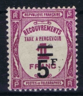 France: Chiffre Tax Yv Nr 65  MH/*  Charn - 1859-1959 Nuevos