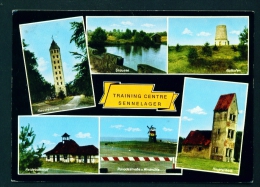 GERMANY  -  Sennelager Training Centre  Multi View  Used Postcard As Scans - Paderborn