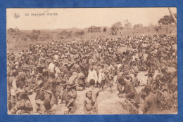 CPA - BANTANDU ( Congo Belge / Zaïre ) - Imposant Marché - Torse Nu Nude Nacked Kid Kind Enfant Ethnic Ethnographie - Afrique