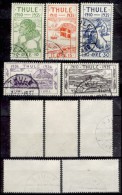 Groenlandia-005 - Thule 1935 - Y&T: N. 1/5 (o) - Privi Di Difetti Occulti. - Thulé