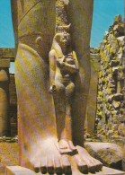 16908- LUXOR- PHARAON PINUTEM AND HIS WIFE STATUE - Luxor