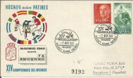 MADRID XIV CAMPEONATO MUNDIAL DE HOCKEY SOBRE PATINES DEPORTE 1960 - Hockey (su Erba)