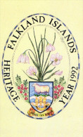 CARTE MAGNETIQUE  FALKLAND  50 Units  Héritage Year 1992  ******6 - Falklandeilanden