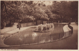 Vintage Postcard The Lake Boscombe Gardens Bournemouth Dorset 1931 WJ Nigh - Bournemouth (avant 1972)