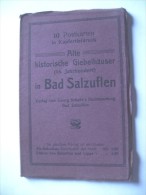 Duitsland Deutschland  NRW Bad Salzuflen  Buch Map Mit 8 Der Schönsten Ansichtskarten - Bad Salzuflen