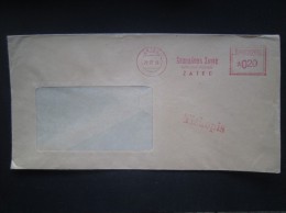 BRIEF Frankotype Freistempel Zatec 1966 Sroubarna   // Tm2155 - Storia Postale