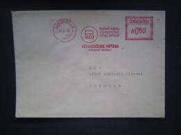 BRIEF Frankotype Freistempel LANSKROUN 1968 Paco  // Tm2160 - Storia Postale