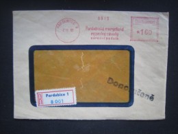 BRIEF Frankotype Freistempel PARDUBICE 1960  // Tm2175 - Storia Postale