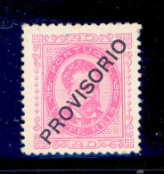 ! ! Portugal - 1892 King Luis W/OVP Provisorio 20 R - Af. 85 - MH - Unused Stamps