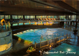 AK Bad Füssing Johannesbad Rheuma-Rehabilitationszentrum Hallenbad Schwefelgas Niederbayern Deutschland Germany Postcard - Bad Füssing