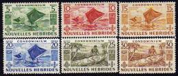 Nouvelles Hébrides N° 144 / 54 XX Série Courante Les 11 Valeurs Sans Charnière TB - Nuovi