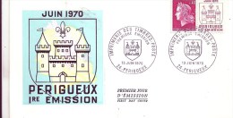 Enveloppe Premier Jour - 1970 - 24 - DORDOGNE - PERIGUEUX - 1ere Emission - Sin Clasificación