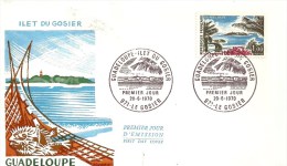 Enveloppe Premier Jour - 1970 -971 - GUADELOUPE - Ilet Du Gosier - Unclassified