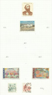 Yougoslavie N°1822, 1824, 1829, 1830, 1832(A), 1833(A) Cote 2.05 Euros - Used Stamps