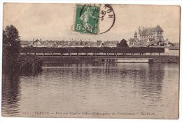 Vernon - Vue Sur L´église Notre Dame Prise De Veronnet - Circulé 1911 - Vernon