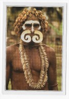 (RECTO / VERSO) NEW GUINEA - ASMAT WARRIOR - Papoea-Nieuw-Guinea