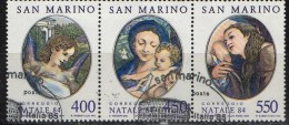 PIA - SMA - 1984 : Natale  - (SAS 1151-53) - Used Stamps