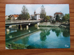 Delcampe - LOUHANS  Entrée De La Ville Et La Seille  1971 - Louhans