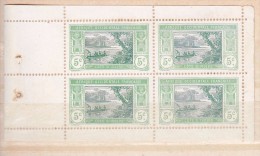 COTE D´IVOIRE N° 44 5C VERT JAUNE TYPE LAGUNE EBRIE   PROVENANT DE CARNET NEUF SANS GOMME - Unused Stamps