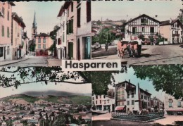 HASPARREN/ CPSM/ MULTI VUES/ COLORISEE/ Référence 5415 - Hasparren