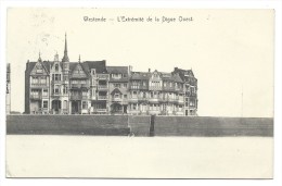 Delcampe - CPA - WESTENDE - Extrémité De La Digue Ouest // - Westende