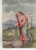 Delcampe - FETES - JOYEUSES PAQUES -  JESUS ET AGNEAU - ILLUSTRATEUR P. VENTURA - Pâques