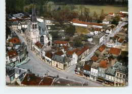 Delcampe - CONTY - Place Du Gébnéral De Gaulle, Vue Aérienne. - Conty