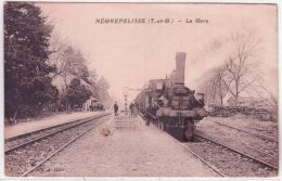Delcampe - NEGREPELISSE -la Gare -ed. A Hitié - Negrepelisse