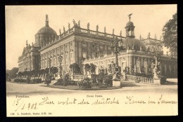 Delcampe - Potsdam Neues Palais / 129 L. Saalfeld, S.W.29. / Around Year 1904 / Old Postcard Not Circulated - Potsdam