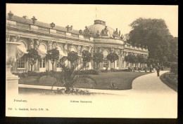Delcampe - Potsdam Schloss Sanssouci / 720 L. Saalfeld, S.W.29. / Around Year 1904 / Old Postcard Not Circulated - Potsdam