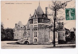 Delcampe - Carte 1909 BONNETABLE / Le CHATEAU - VUE D'ENSEMBLE - Bonnetable