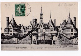 Delcampe - Carte 1915 BONNETABLE / Façade Principale Du Château De Bonnétable - Bonnetable