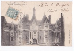 Delcampe - Carte 1904 BONNETABLE / Façade Du Château De Bonnétable - Bonnetable
