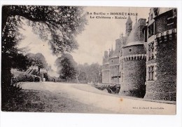 Delcampe - Carte 1910 BONNETABLE / Le Château - Entrée - Bonnetable