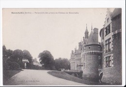 Delcampe - Carte 1910 BONNETABLE /  Perspective Des 4 Tours Du Château - Bonnetable