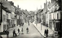 Delcampe - Depts Div -cote D Or -ref AA590- Montbard - Rue Edme Piot - Carte Bon Etat - - Montbard