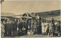 Real Photo Airplane Oaxaca Aerodromo No A 257 Foto Osuna - Mexique