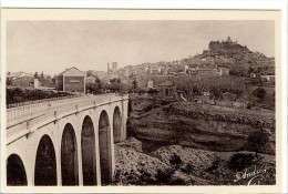 Delcampe - Carte Postale Ancienne Forcalquier - Vue Générale - Forcalquier