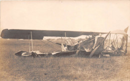 ¤¤  - Carte-Photo   -  Accident D'Avion En 1922   -  Biplan Sur Un Terrain D'Aviation  -  ¤¤ - Unfälle