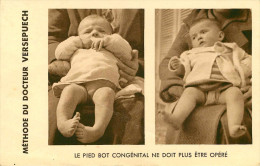 Delcampe - Santé - Enfants - Méthode Du Docteur Versepuech - Le Pied Bot - 22 Rue De Petrograd - Paris - Arrondissement 8 - état - Salud