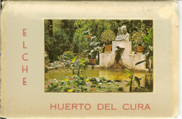 Delcampe - Carnet De 10 Cartes De ELCHE " Huerto Del Cura  " - Alicante