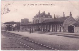Delcampe - 396- La Gare De SAINT-SULPICE - Ed. Th Dejean - Saint Sulpice