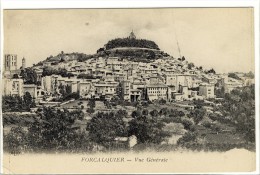 Delcampe - Carte Postale Ancienne Forcalquier - Vue Générale - Forcalquier
