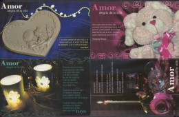 Delcampe - 2015-EP-1. CUBA 2015. ENTERO POSTAL. POSTAL STATIONERY. DIA DE LOS ENAMORADOS. 14 FEBRERO. DAY OF LOVE. SAN VALENTIN. - Maximumkarten