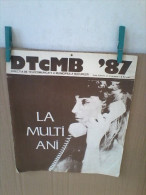 Romanian Big Calendar - 1987 DTcMB Bucharest - Tamaño Grande : 1981-90