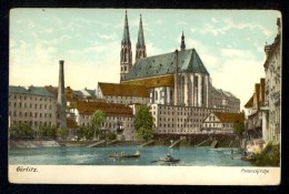 Delcampe - Gorlitz Peterskirche / Ottomar Zieher / Postcard Not Circulated - Görlitz