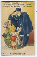 Delcampe - DEP 37 VOUVRAY LES VINS !! CARTE SYSTEME AVEC PETITES VUES - Vouvray